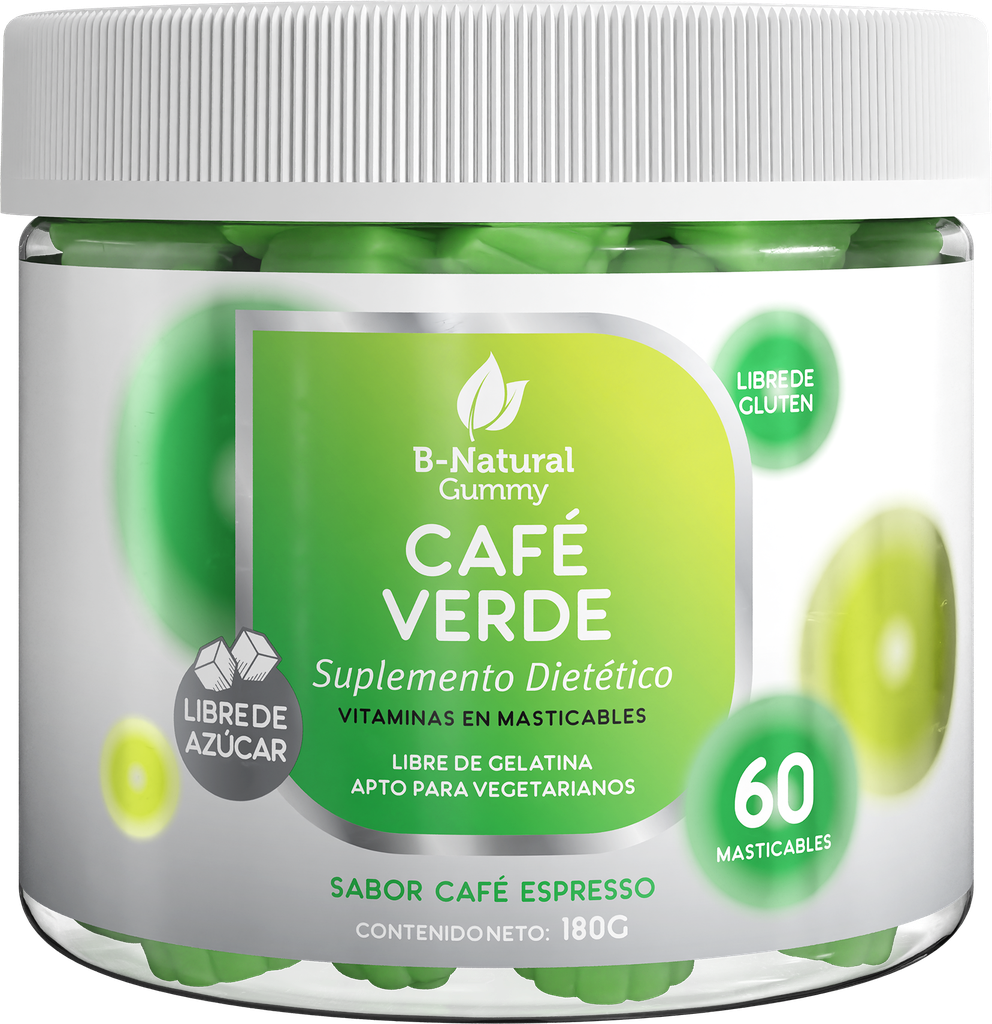 CAFE VERDE 60 MASTICABLES BN