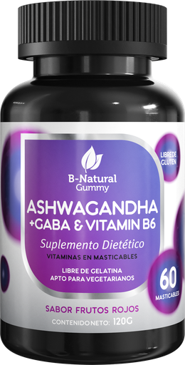 [4-1-089] ASHWAGANDHA 60 GUMMIES BN